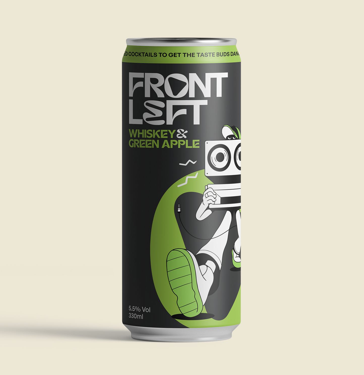 Front Left Whiskey & Green Apple